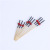 Bamboo Stick Fruit Toothpick Beads String Disposable Bead Stick Creative Cocktail Stick Wooden Barbecue Bamboo Double Bead Stick Mixed Color Wholesale