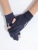 Japanese and Korean Style Spring, Autumn and Winter Sun Protection Sports Spot Solid Color Finger Gloves Men's and Women's Black Fashionable Simple Winter Gloves