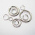 Stainless Steel Broken Ring 0.5-3mm Thread Thick Multi-Specification Stainless Steel Single Loop DIY Stainless Ornament Accessories