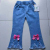 Factory Direct children's clothing girls' jeans Spring and Autumn new all-matching bell-bottom pants trousers
