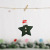 Christmas Decoration Supplies Knitted Hat Five-Pointed Star Small Pendant Creative Red New Style Five-Star Small Tree Pendant
