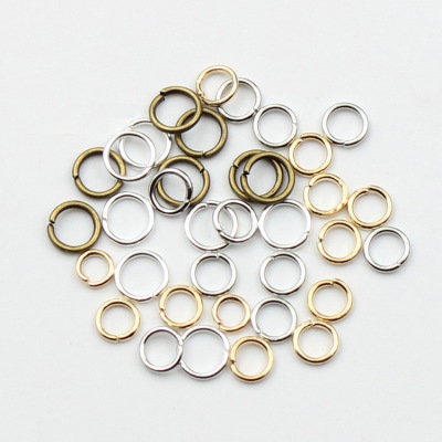 DIY Ornament Accessories Connection Ring Broken Ring 4, 5/6/7/8/10mm Various Colors Single Circle Wholesale