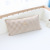 Cylindrical Pillow Ins Korean Style Pure Cotton Embroidery Bear Bedside Cushion Baby Soothing Pillow Bed Fence Removable and Washable with Core