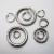 Stainless Steel Broken Ring 0.5-3mm Thread Thick Multi-Specification Stainless Steel Single Loop DIY Stainless Ornament Accessories