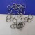 Wholesale 1.2 * 8mm Broken Ring Small Hoop Color Closed Ring DIY Connection Double Ring Metal Ornament Lanyard Ring