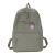 Korean Style Large Capacity High School Backpack Junior High School Student Solid Color Simple Backpack Ins Fresh Middle School Student Schoolbag Female