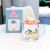 Desktop Glass Ins Style Cute Cartoon Doll Cup Lid Good-looking Water Cup Female Creative Gift with Spoon