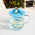 Desktop Glass Ins Style Cute Cartoon Doll Cup Lid Good-looking Water Cup Female Creative Gift with Spoon