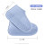 Shoe Cover Waterproof Non-Slip Men's and Women's Rain Boots Cover Thickening Wear-Resistant Sole Children's Silicone Shoe Cover Rainy Day High Tube Rain Shoes