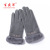INS Autumn and Winter Embroidered Cat Cute Student Fashionable Warm Korean Style Spot Wind-Proof and Cold Protection Cycling and Driving Gloves