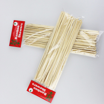 Zhengyun Disposable Bamboo Needle BBQ Sticks Outdoor BBQ Bamboo Sticks 25cm