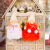 Cross-Border New Christmas Decoration Christmas Bowknot Fur Ball Fluffy Angel Pendant Christmas Tree Girl Angel Pendant