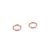 Factory in Stock Batch Stainless Steel 316 Gold Plated Flat Mouth Broken Ring 0.4-2.0mmdiy Bracelet Ornament Single Ring