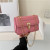 Cross-Border Women's Bag 2022 New Shoulder Bag Simple Western Style Bag Fashion European and American Style Indentation Chain Cross-Body Bag Tide