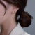 Best-Seller on Douyin High-Grade Light Luxury Zircon Claw Earrings Women's Unique Design Personality and Fashion Ear Studs Earrings