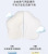 Baby Pillow Baby Pillow Soothing Pillow Newborn Anti-Deviation Head Correct Head Shape Breathable and Washable Breathable High-End