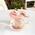 Desktop Glass Ins Style Cute Cartoon Doll Cup Lid Good-looking Water Cup Female Creative Gift with Spoon