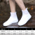 Shoe Cover Wholesale Non-Slip Waterproof Shoe Cover Repeated Use Long Shoe Cover Women's Fashion Outer Wear Double-Layer Thickened