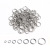 Stainless Steel Single Loop Broken Ring Manual Connection Closed Ring DIY Necklace Accessories Connection Ring Wholesale