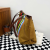 2022 New Commuter One-Shoulder Large Bags Women's Casual Simple Large Capacity Rainbow Striped Canvas Portable Tote Bag