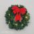 Independent Station Christmas Country Style Garland Holiday Decorations Red Christmas Door Hanging Festival Wreath 30cm