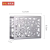 Creative Bright Stainless Steel Tissue Holder Western Restaurant Coffee Shop Table Top Vertical Cleaning Mouth Napkin Holder Square Towel Seat