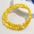 Seashell Bleached Yellow round Beads 6mm-7mm Glossy Shell Loose Beads Bracelet Necklace Curtain DIY Ornament Accessories