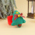 Cute Christmas Ring Pop Cartoon Plush Elk Christmas Pat-Bracelet Ornament Toy