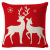 Christmas Pillow Cover Graphic Customization Gift Amazon Home Linen Super Soft and Short Plush Sofa Cushion