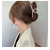 Korean Barrettes Grip Ins Metal Large Hair Claw Pearl Rhinestone Barrettes Head Clip