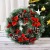 Christmas Decorations Wreath Wreath Window Layout Door Hanging Tengxian Venue Layout Christmas Wreath Wholesale