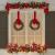 Independent Station Christmas Country Style Garland Holiday Decorations Red Christmas Door Hanging Festival Wreath 30cm