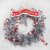 Foreign Trade Cross-Border 25cm Christmas Wreath Christmas Venue Layout Props Wreath Decorations Door Hanging Window Layout