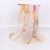 Summer New 50*160 Georgette Scarf Blooming Rich Printed Silk Scarf Korean Style Artistic Beach Towel Scarf