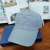 Fashion Letter Embroidery Quick-Drying Cap Women's Spring/Summer Thin Breathable Peaked Cap Casual All-Matching Sun-Proof Sun Protection Hat Men