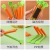 Carrot Sealing Clip Snack Sealing Clip Food Sealing Clip Fresh Carrot Sealing Clip Pieces 5 Pack
