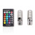 Car LED Light Waterproof Silicone Colorful Width Lamp T10led Light Car Modification RGB Flash Small Light