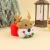 Cute Christmas Ring Pop Cartoon Plush Elk Christmas Pat-Bracelet Ornament Toy