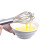 Baking Tool Manual 201 Stainless Steel Eggbeater Home Cake Tool Cake 12-Inch 6-Line Egg Beater