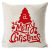 Christmas Pillow Cover Graphic Customization Gift Amazon Home Linen Super Soft and Short Plush Sofa Cushion