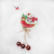 Cross-Border Foreign Trade Christmas Decorations Christmas Wooden Santa Claus Snowman Elk Sticky Pine Cone Bell Bow