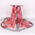 Spot Goods Silk-like Satin Korean Fashion Flower Spring and Summer Stall Hot Sale Shawl Women's Scarf 90*180