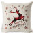 Christmas Pillow Cover Linen Peach Skin Fabric Sofa Pillow Waist Pillow Cushion Cover Amazon Cross-Border New Arrival Pillow