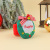 Cute Christmas Ring Pop Cartoon Plush Elk Christmas Pat-Bracelet Ornament Toy