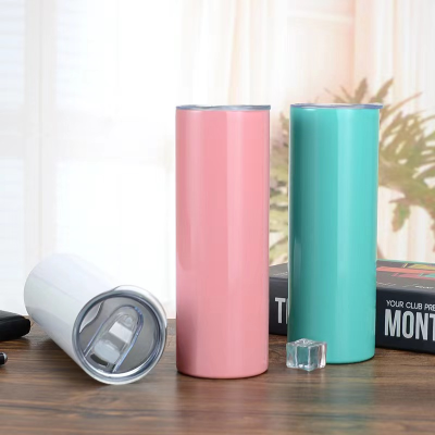 New Tumbler 304 Stainless Steel Car Cup Double-Layer Vacuum Thermos Cup Office Worker Portable Cup
