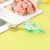 New Cute Oil Macaron Color Lollipop Key Chain Ring Accessories Student Couple Schoolbag Pendant Trend
