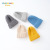 INS Style Children's Knitted Hat Candy Color Fashion Personality Skullcap Sleeve Cap Autumn New Baby Wool Cap