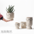 Plain Burning Ceramic Basin DIY Hand-Painted Creative Breathable Basin Succulent Plant Special Clearance Breathable Flower Pot Simple Bonsai