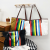 2022 New Commuter One-Shoulder Large Bags Women's Casual Simple Large Capacity Rainbow Striped Canvas Portable Tote Bag