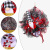 New Christmas Decorations Christmas Doll Ribbon Garland Venue Decoration Atmosphere Decoration Pendant Garland